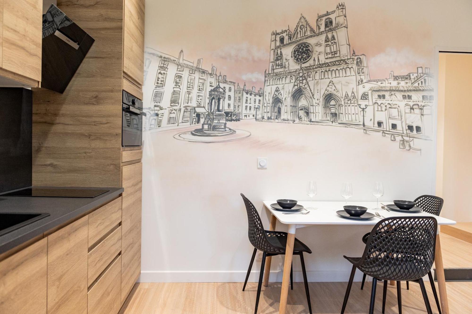 Croix Paquet - Appartements A Лион Экстерьер фото